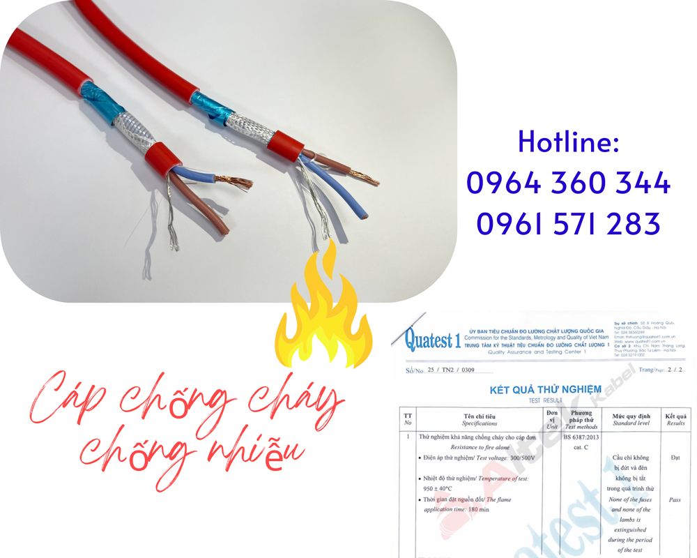 Cáp báo cháy - Chống cháy - Chống nhiễu Altek Kabel